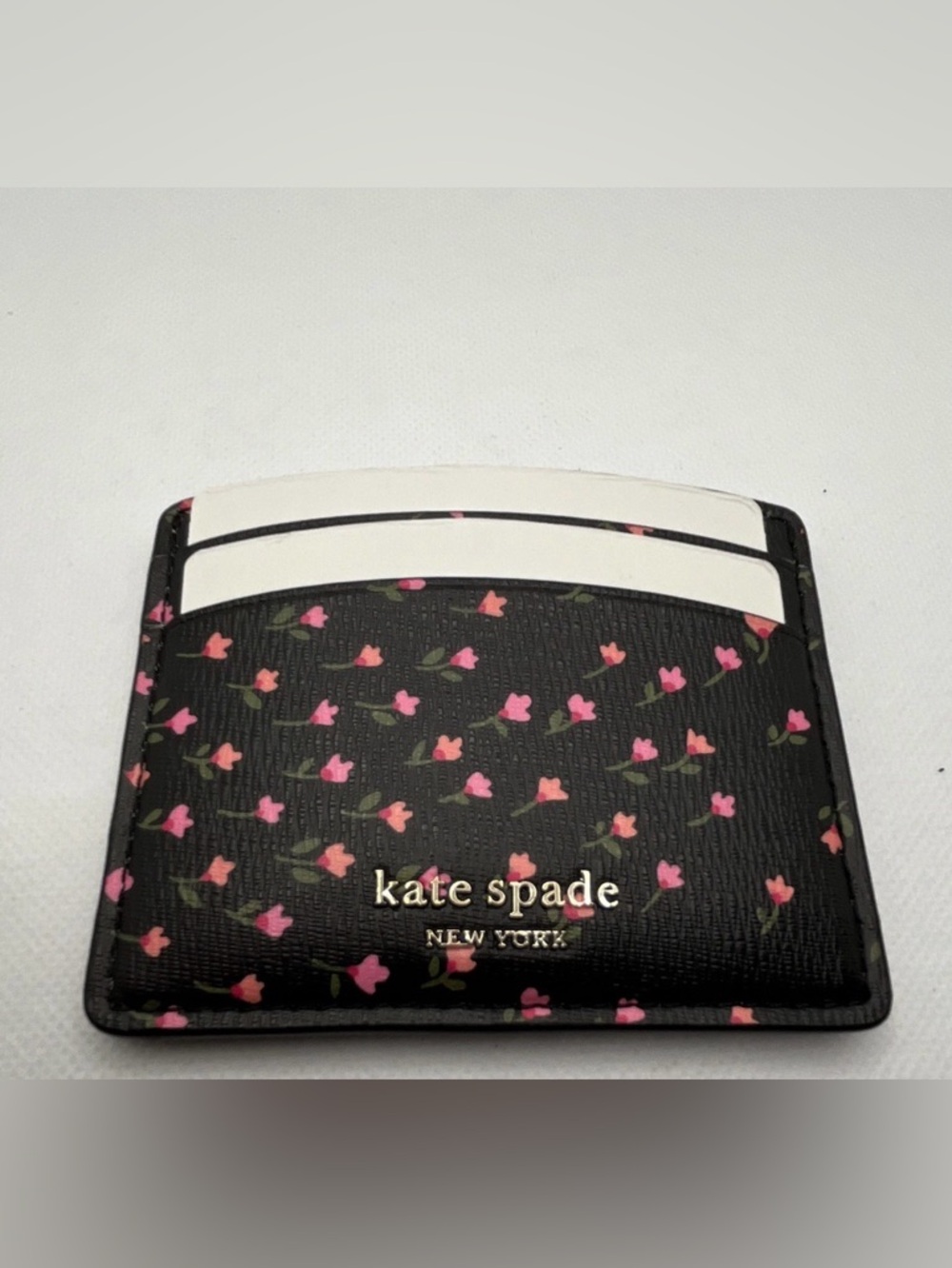 kate spade Black and Light Pink Interior Card Slot